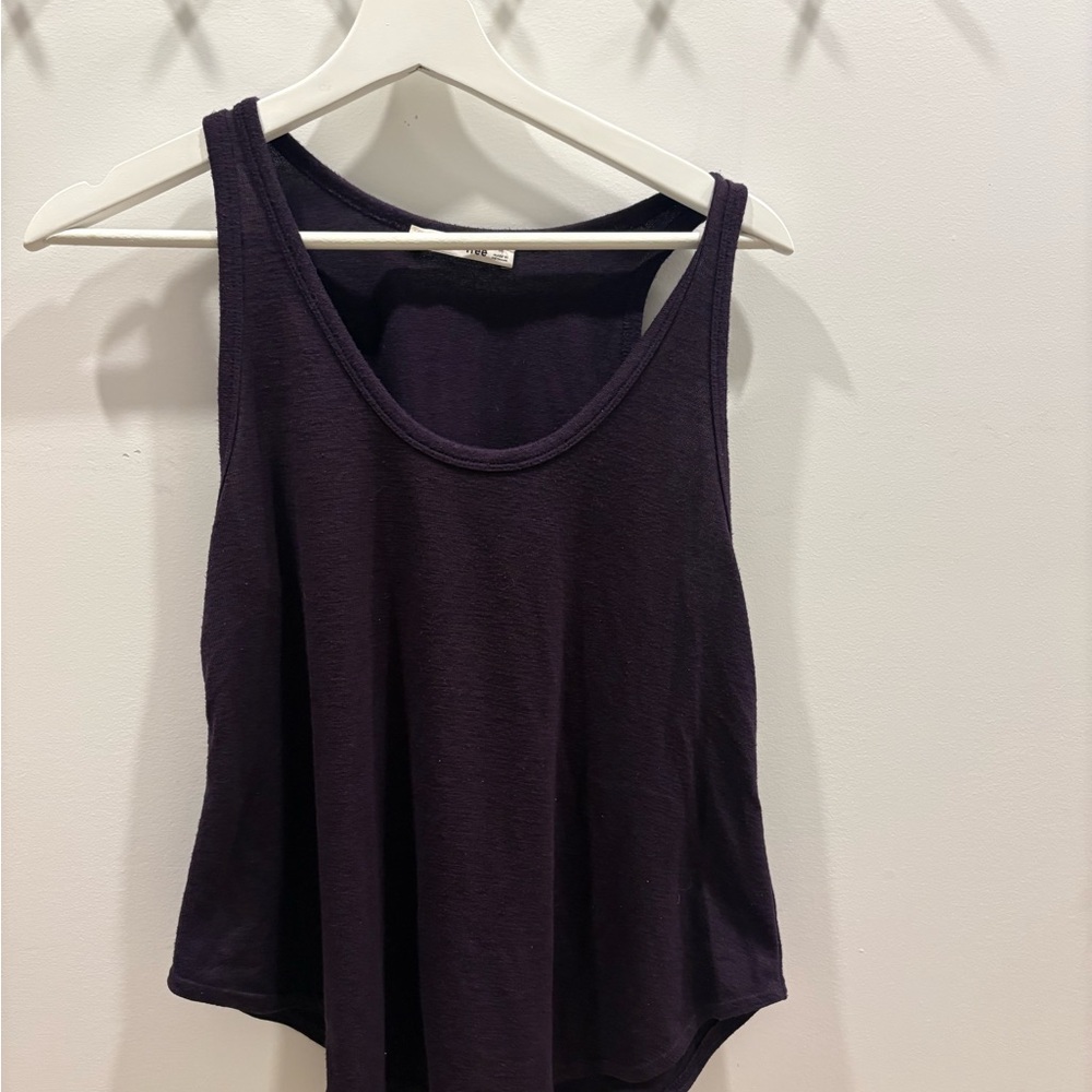 Wilfred Dark Purple Tank Top